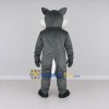 Custom Gray and White Wolf Mascot Costume Adult Full Body Suit for Wildlife Events Custom Gray and White Wolf Mascot Costume Adult Full Body Suit for Wildlife Events