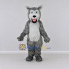 Custom Gray and White Wolf Mascot Costume Adult Full Body Suit for Wildlife Events Custom Gray and White Wolf Mascot Costume Adult Full Body Suit for Wildlife Events