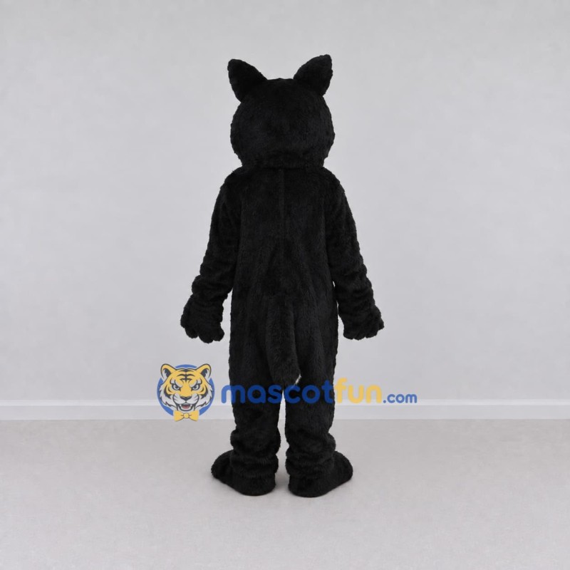 Custom Black and White Wolf Mascot Costume Adult Full Body Suit for Halloween Events Custom Black and White Wolf Mascot Costume Adult Full Body Suit for Halloween Events