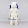 Custom White and Blue Dog Mascot Costume Adult Full Body Suit for School Events Custom White and Blue Dog Mascot Costume Adult Full Body Suit for School Events