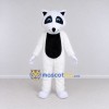 Custom White and Black Raccoon Mascot Costume Adult Full Body Suit for Wildlife Events Custom White and Black Raccoon Mascot Costume Adult Full Body Suit for Wildlife Events