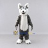Custom Gray and White Wolf Mascot Costume Adult Full Body Suit for Wildlife Events Custom Gray and White Wolf Mascot Costume Adult Full Body Suit for Wildlife Events