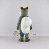 Custom Gray Green and Brown Squirrel Mascot Costume Adult Full Body Suit for Wildlife Events Custom Gray Green and Brown Squirrel Mascot Costume Adult Full Body Suit for Wildlife Events
