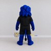 Custom Blue and Black Lion in Sportswear Mascot Costume Adult Full Body Suit for Sports Events Custom Blue and Black Lion in Sportswear Mascot Costume Adult Full Body Suit for Sports Events