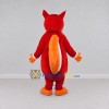 Custom Red Orange and White Fox Mascot Costume Adult Full Body Suit for School Events Custom Red Orange and White Fox Mascot Costume Adult Full Body Suit for School Events