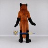 Custom Orange Black and White Fox Mascot Costume Adult Full Body Suit for Wildlife Events Custom Orange Black and White Fox Mascot Costume Adult Full Body Suit for Wildlife Events