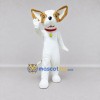 Custom White and Tan Chihuahua Dog Mascot Costume Adult Full Body Suit for Pet Events Custom White and Tan Chihuahua Dog Mascot Costume Adult Full Body Suit for Pet Events