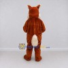 Custom Brown and Cream Fox Mascot Costume Adult Full Body Suit for Wildlife Events