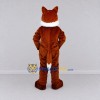 Custom Rust Brown and White Fox Mascot Costume Adult Full Body Suit for Wildlife Events Custom Rust Brown and White Fox Mascot Costume Adult Full Body Suit for Wildlife Events