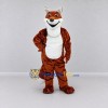 Custom Rust Brown and White Fox Mascot Costume Adult Full Body Suit for Wildlife Events Custom Rust Brown and White Fox Mascot Costume Adult Full Body Suit for Wildlife Events