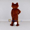 Custom Brown and White Fox Mascot Costume Adult Full Body Suit for School Events Custom Brown and White Fox Mascot Costume Adult Full Body Suit for School Events