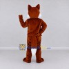 Custom Rust Brown and White Fox Mascot Costume Adult Full Body Suit for Wildlife Events Custom Rust Brown and White Fox Mascot Costume Adult Full Body Suit for Wildlife Events
