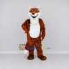 Custom Rust Brown and White Fox Mascot Costume Adult Full Body Suit for Wildlife Events Custom Rust Brown and White Fox Mascot Costume Adult Full Body Suit for Wildlife Events