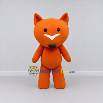 Custom Orange Fox Mascot Costume Adult Full Body Suit for School Events Custom Orange Fox Mascot Costume Adult Full Body Suit for School Events