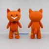 Custom Orange Fox Mascot Costume Adult Full Body Suit for School Events Custom Orange Fox Mascot Costume Adult Full Body Suit for School Events