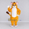 Custom Yellow and White Lion Cub Mascot Costume Adult Full Body Suit for School Events Custom Yellow and White Lion Cub Mascot Costume Adult Full Body Suit for School Events