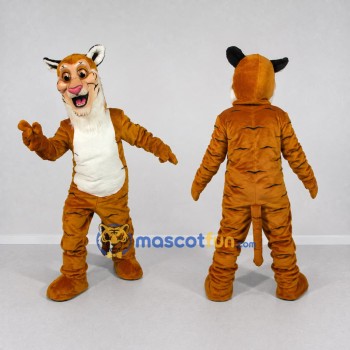 Custom Orange Black and White Tiger Mascot Costume Adult Full Body Suit for Wildlife Events