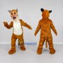 Custom Orange Black and White Tiger Mascot Costume Adult Full Body Suit for Wildlife Events