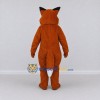 Custom Orange and White Fox Mascot Costume Adult Full Body Suit for Wildlife Events Custom Orange and White Fox Mascot Costume Adult Full Body Suit for Wildlife Events