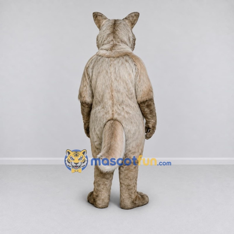 Custom Gray and White Wolf Mascot Costume Adult Full Body Suit for Wildlife Events Custom Gray and White Wolf Mascot Costume Adult Full Body Suit for Wildlife Events
