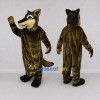 Custom Brown Black and Tan German Shepherd Dog Mascot Costume Adult Full Body Suit for Pet Events Custom Brown Black and Tan German Shepherd Dog Mascot Costume Adult Full Body Suit for Pet Events