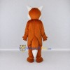 Custom Orange and White Fox Mascot Costume Adult Full Body Suit for Wildlife Events Custom Orange and White Fox Mascot Costume Adult Full Body Suit for Wildlife Events