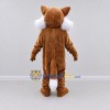 Custom Brown and White Fox Mascot Costume Adult Full Body Suit for Wildlife Events Custom Brown and White Fox Mascot Costume Adult Full Body Suit for Wildlife Events