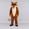 Custom Brown and Cream Fox Mascot Costume Adult Full Body Suit for Wildlife Events Custom Brown and Cream Fox Mascot Costume Adult Full Body Suit for Wildlife Events