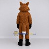 Custom Brown Black and White Fox with Sunglasses Mascot Costume Adult Full Body Suit for Themed Parties
