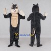 Custom Black and Tan Squirrel Mascot Costume Adult Full Body Suit for Pet Events Custom Black and Tan Squirrel Mascot Costume Adult Full Body Suit for Pet Events