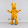 Custom Yellow Dog Mascot Costume Adult Full Body Suit for School Events Custom Yellow Dog Mascot Costume Adult Full Body Suit for School Events