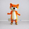 Custom Orange and White Fox Mascot Costume Adult Full Body Suit for School Events Custom Orange and White Fox Mascot Costume Adult Full Body Suit for School Events