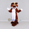 Custom Brown and White Bear Mascot Costume Adult Full Body Suit for School Events Custom Brown and White Bear Mascot Costume Adult Full Body Suit for School Events