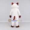 Custom White and Brown Cat Mascot Costume Adult Full Body Suit for Pet Events Custom White and Brown Cat Mascot Costume Adult Full Body Suit for Pet Events