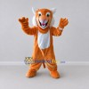 Custom Orange and White Big Cat Mascot Costume Adult Full Body Suit for Wildlife Events Custom Orange and White Big Cat Mascot Costume Adult Full Body Suit for Wildlife Events