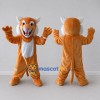 Custom Orange and White Big Cat Mascot Costume Adult Full Body Suit for Wildlife Events Custom Orange and White Big Cat Mascot Costume Adult Full Body Suit for Wildlife Events