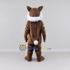 Custom Brown and White Lynx Mascot Costume Adult Full Body Suit for Wildlife Events Custom Brown and White Lynx Mascot Costume Adult Full Body Suit for Wildlife Events