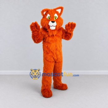 Custom Orange Cat Mascot Costume Adult Full Body Suit for Pet Events Custom Orange Cat Mascot Costume Adult Full Body Suit for Pet Events