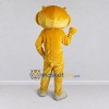 Custom Yellow and White Cat Mascot Costume Adult Full Body Suit for School Events Custom Yellow and White Cat Mascot Costume Adult Full Body Suit for School Events