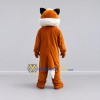 Custom Orange and White Fox Mascot Costume Adult Full Body Suit for Wildlife Events Custom Orange and White Fox Mascot Costume Adult Full Body Suit for Wildlife Events