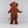 Custom Brown Mammoth Mascot Costume Adult Full Body Suit for Prehistoric Events