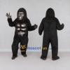 Custom Black Muscular Gorilla Mascot Costume Adult Full Body Suit for Wildlife Events Custom Black Muscular Gorilla Mascot Costume Adult Full Body Suit for Wildlife Events