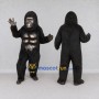Custom Black Muscular Gorilla Mascot Costume Adult Full Body Suit for Wildlife Events