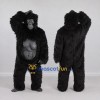 Custom Black Gorilla Mascot Costume Adult Full Body Suit for Wildlife Events