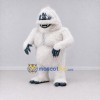 Custom White and Blue Gray Yeti Mascot Costume Adult Full Body Suit for Winter Events Custom White and Blue Gray Yeti Mascot Costume Adult Full Body Suit for Winter Events