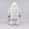 Custom White and Blue Gray Yeti Mascot Costume Adult Full Body Suit for Winter Events Custom White and Blue Gray Yeti Mascot Costume Adult Full Body Suit for Winter Events