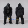 Custom Black Gorilla Mascot Costume Adult Full Body Suit for Wildlife Events