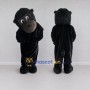 Custom Black and Brown Ape Mascot Costume Adult Full Body Suit for Wildlife Events