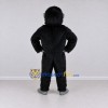Custom Black and Gray Ape Mascot Costume Adult Full Body Suit for Wildlife Events