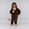 Custom Brown and Tan Ape Mascot Costume Adult Full Body Suit for Wildlife Events